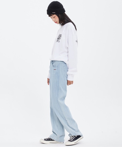 ROMANTIC CROWN(ロマンティッククラウン)の「【ROMANTIC CROWN】MEMORIZE LONG SLEEVE / ロマンティッククラウン メモライズ グラフィック ロングスリーブ Tシャツ(Tシャツ/カットソー・メンズ・ブラック/ホワイト/ライトイエロー・SMALL/MEDIUM/LARGE/X-LARGE)」の5枚目の写真