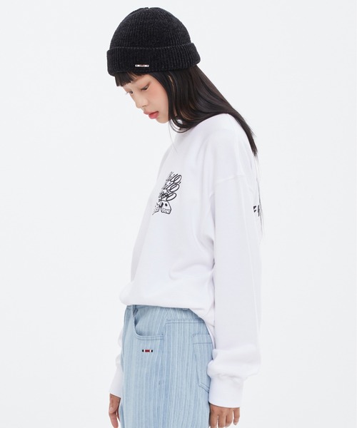 ROMANTIC CROWN(ロマンティッククラウン)の「【ROMANTIC CROWN】MEMORIZE LONG SLEEVE / ロマンティッククラウン メモライズ グラフィック ロングスリーブ Tシャツ(Tシャツ/カットソー・メンズ・ブラック/ホワイト/ライトイエロー・SMALL/MEDIUM/LARGE/X-LARGE)」の4枚目の写真