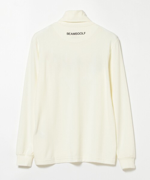 MEN＞BEAMS GOLF ORANGE LABEL / レイヤーロゴ タートルネックシャツ