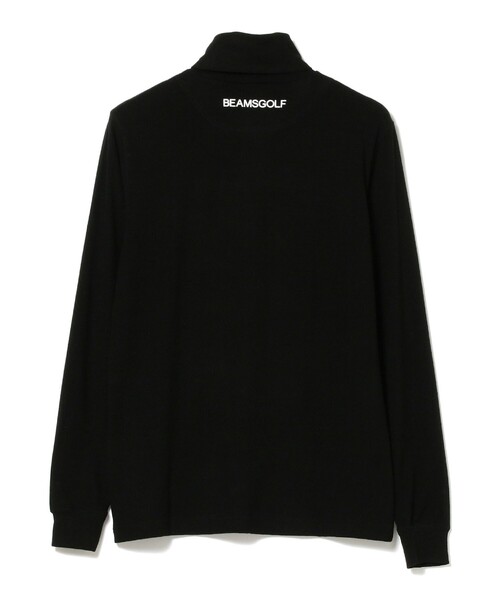MEN＞BEAMS GOLF ORANGE LABEL / レイヤーロゴ タートルネックシャツ