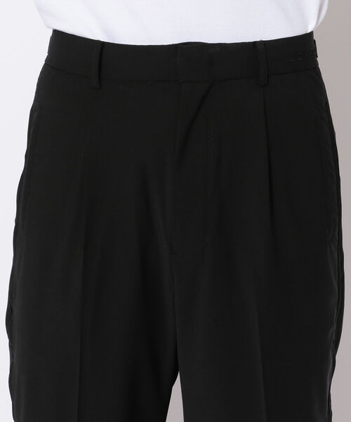 LUSOR（ルーソル）の「LUSOR（ルーソル）WOOL ZIP SLACKS（その他パンツ・メンズ・ブラック/グレー・SMALL/MEDIUM）」の5枚目の写真