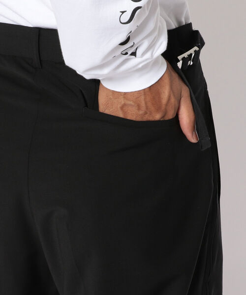 LUSOR（ルーソル）の「LUSOR（ルーソル）WOOL ZIP SLACKS（その他パンツ・メンズ・ブラック/グレー・SMALL/MEDIUM）」の7枚目の写真