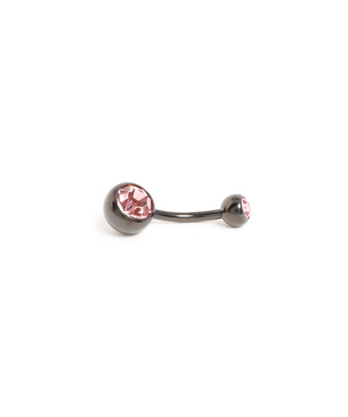 MORPH(モルフ)の「MORPH モルフ ネイブル ボディーピアス 14ゲージ 10mm(ノーマル)(ピアス(片耳用)・レディース・ライトブルー/スカイブルー/ブラック/レッド/ブルー/グリーン/ライトグリーン/エメラルド/クリア/レインボー/ラベンダー/バイオレット/ローズ/ライトピンク・10)」の11枚目の写真