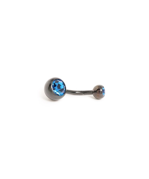 MORPH(モルフ)の「MORPH モルフ ネイブル ボディーピアス 14ゲージ 10mm(ノーマル)(ピアス(片耳用)・レディース・ライトブルー/スカイブルー/ブラック/レッド/ブルー/グリーン/ライトグリーン/エメラルド/クリア/レインボー/ラベンダー/バイオレット/ローズ/ライトピンク・10)」の8枚目の写真
