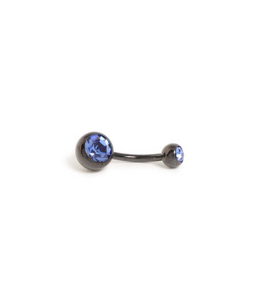 MORPH(モルフ)の「MORPH モルフ ネイブル ボディーピアス 14ゲージ 10mm(ノーマル)(ピアス(片耳用)・レディース・ライトブルー/スカイブルー/ブラック/レッド/ブルー/グリーン/ライトグリーン/エメラルド/クリア/レインボー/ラベンダー/バイオレット/ローズ/ライトピンク・10)」の6枚目の写真