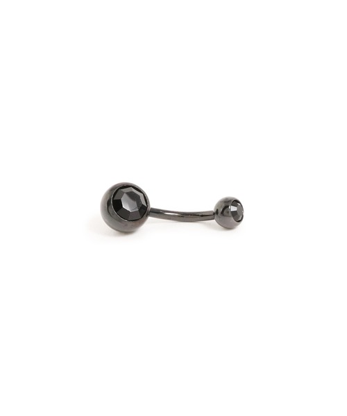 MORPH(モルフ)の「MORPH モルフ ネイブル ボディーピアス 14ゲージ 10mm(ノーマル)(ピアス(片耳用)・レディース・ライトブルー/スカイブルー/ブラック/レッド/ブルー/グリーン/ライトグリーン/エメラルド/クリア/レインボー/ラベンダー/バイオレット/ローズ/ライトピンク・10)」の2枚目の写真