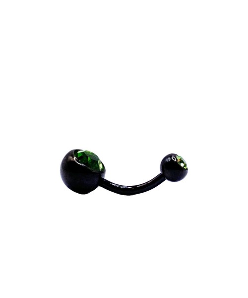 MORPH(モルフ)の「MORPH モルフ ネイブル ボディーピアス 14ゲージ 10mm(ノーマル)(ピアス(片耳用)・レディース・ライトブルー/スカイブルー/ブラック/レッド/ブルー/グリーン/ライトグリーン/エメラルド/クリア/レインボー/ラベンダー/バイオレット/ローズ/ライトピンク・10)」の15枚目の写真