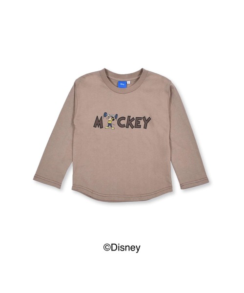 セール Slapslip Disney ミッキーマウスロゴコミック長袖tシャツ 80 130cm Tシャツ カットソー Slap Slip スラップスリップ のファッション通販 Zozotown