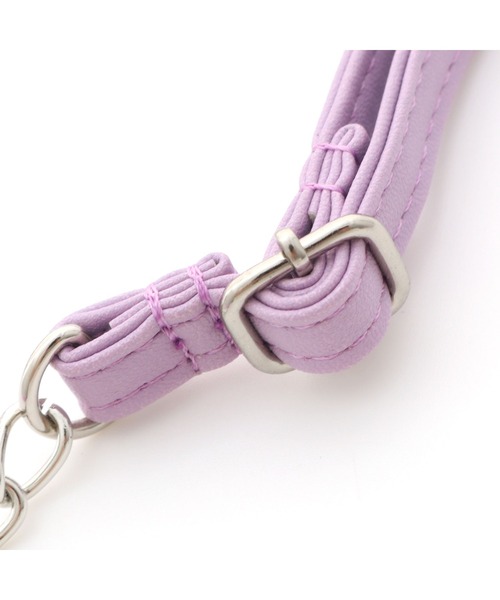 JENNI love（ジェニィラブ）の「パフ風ファーポシェット（ショルダーバッグ・キッズ・オフホワイト/ラベンダー/ピンク・F）」の11枚目の写真