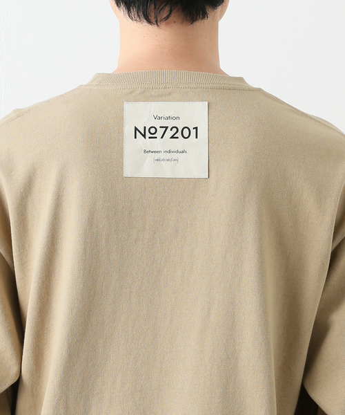 B.C STOCK(ベーセーストック)の「キャリーポケット ロングスリーブTシャツ(Tシャツ/カットソー・メンズ・ブラック/ホワイト/ベージュ・MEDIUM/LARGE)」の12枚目の写真