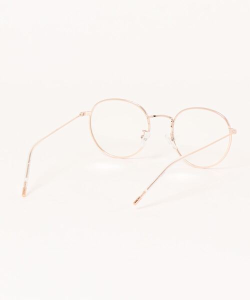 flower（フラワー）の「ラブリーカラーグラス2（メガネ・レディース・カーキ/ピンク/ブラック・FREE）」の9枚目の写真