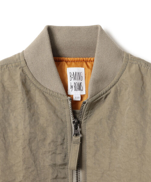 B:MING by BEAMS（ビーミングバイビームス）の「B:MING by BEAMS / ボアコンビ MA-1（90~140cm）（MA-1・キッズ・カーキ/ピンク系その他・120/130/140/100/110/90）」の20枚目の写真