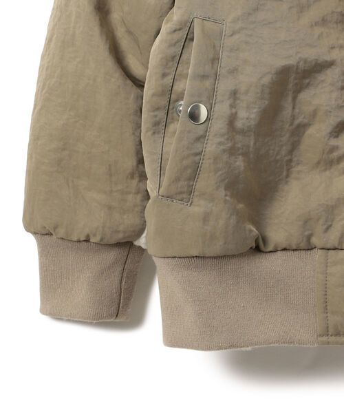 B:MING by BEAMS（ビーミングバイビームス）の「B:MING by BEAMS / ボアコンビ MA-1（90~140cm）（MA-1・キッズ・カーキ/ピンク系その他・120/130/140/100/110/90）」の21枚目の写真