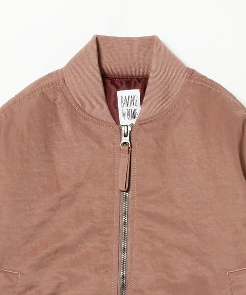 B:MING by BEAMS（ビーミングバイビームス）の「B:MING by BEAMS / ボアコンビ MA-1（90~140cm）（MA-1・キッズ・カーキ/ピンク系その他・120/130/140/100/110/90）」の10枚目の写真