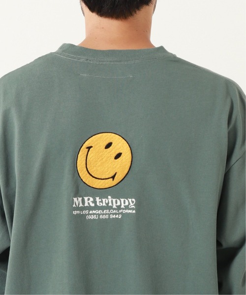 THE YOUTHLESS（ザユースレス）の「【YOUTHLESS × JS】ニコチャン バック 刺繍ロンT（Tシャツ/カットソー・メンズ・ホワイト/ライトグリーン/ピンク系その他・LARGE/MEDIUM）」の14枚目の写真