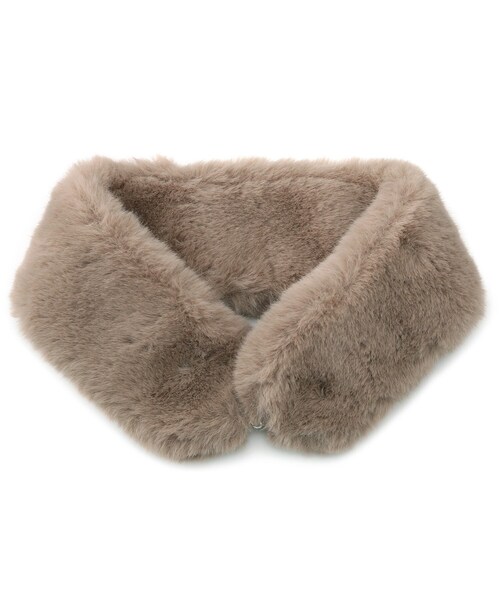 DRESKIP(ドレスキップ)の「◆【マグネット】フェイクファーティペット(ストール/ショール・レディース・グレー/ブラウン系その他/ライトベージュ/グレー系・00)」の1枚目の写真