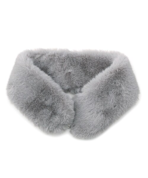 DRESKIP(ドレスキップ)の「◆【マグネット】フェイクファーティペット(ストール/ショール・レディース・グレー/ブラウン系その他/ライトベージュ/グレー系・00)」の2枚目の写真