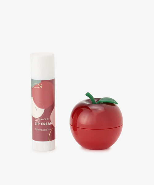 Afternoon Tea（アフタヌーンティー）の「アップルリップクリーム&マルチバームセット（美容液/オイル/クリーム・レディース・レッド・ONE SIZE）」の3枚目の写真