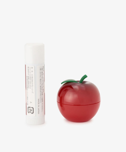 Afternoon Tea（アフタヌーンティー）の「アップルリップクリーム&マルチバームセット（美容液/オイル/クリーム・レディース・レッド・ONE SIZE）」の4枚目の写真