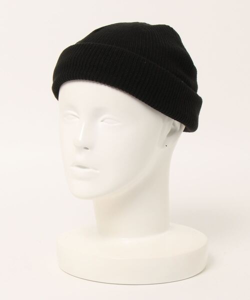 Blue Standard （ブルースタンダード）の「【BLUE STANDARD/ブルースタンダード】静電気軽減　2WAYニットワッチ/ビーニー（ニットキャップ/ビーニー・メンズ・ライトグレー/ライトブルー/ブラック/ホワイト/チャコールグレー/ベージュ/ネイビー/オリーブ/ラベンダー/ワイン・FREE）」の11枚目の写真