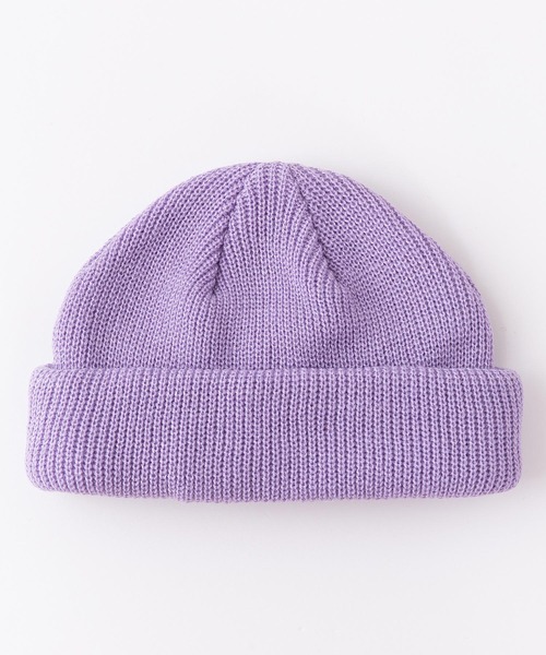 Blue Standard （ブルースタンダード）の「【BLUE STANDARD/ブルースタンダード】静電気軽減　2WAYニットワッチ/ビーニー（ニットキャップ/ビーニー・メンズ・ライトグレー/ライトブルー/ブラック/ホワイト/チャコールグレー/ベージュ/ネイビー/オリーブ/ラベンダー/ワイン・FREE）」の10枚目の写真