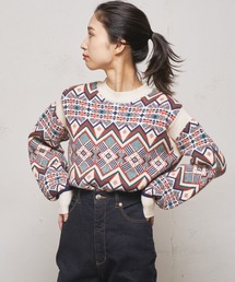 CIAOPANIC | ジャガードビートニット(ニット/セーター)