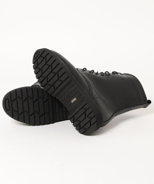 anap mimpi（アナップミンピ）の「ステッチレースアップショートブーツ（ブーツ・レディース・ブラック・LL/L/S/M）」の2枚目の写真