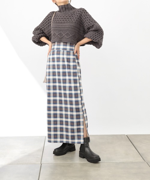 COLONY 2139（コロニートゥーワンスリーナイン）の「【TV媒体紹介商品】フェイクスエードハイウエストナロースカート（スカート・レディース・ベージュ/ベージュ系その他/グリーン/グリーン系その他/ブルー・SMALL/MEDIUM）」の19枚目の写真