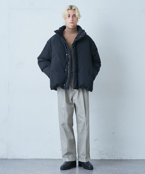 Lui's（ルイス）の「スリムタートルニット（ニット/セーター・メンズ・ホワイト/ブラック/ベージュ/ボルドー・SMALL/MEDIUM）」の8枚目の写真