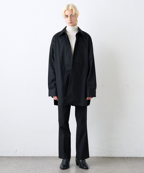 Lui's（ルイス）の「スリムタートルニット（ニット/セーター・メンズ・ホワイト/ブラック/ベージュ/ボルドー・SMALL/MEDIUM）」の10枚目の写真