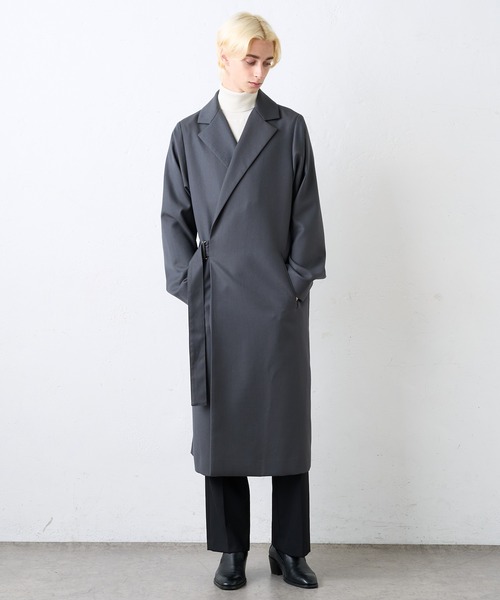 Lui's（ルイス）の「スリムタートルニット（ニット/セーター・メンズ・ホワイト/ブラック/ベージュ/ボルドー・SMALL/MEDIUM）」の11枚目の写真