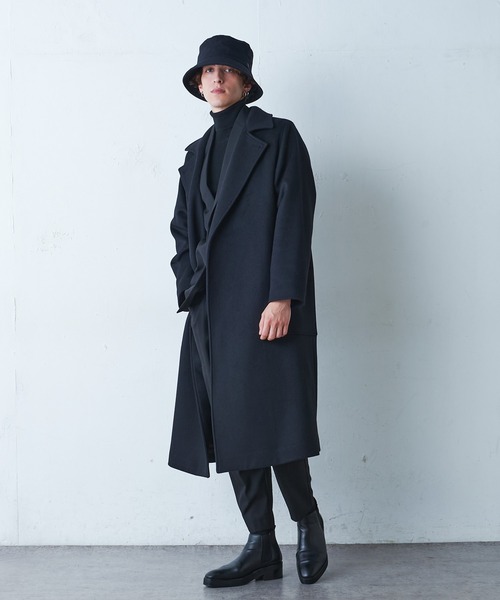 Lui's（ルイス）の「スリムタートルニット（ニット/セーター・メンズ・ホワイト/ブラック/ベージュ/ボルドー・SMALL/MEDIUM）」の7枚目の写真