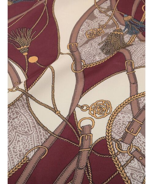 RESEXXY（リゼクシー）の「チェーンパターンスカーフ（バンダナ/スカーフ・レディース・レッド/ブラック・FREE）」の10枚目の写真