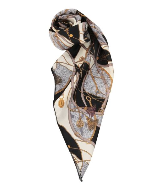 RESEXXY（リゼクシー）の「チェーンパターンスカーフ（バンダナ/スカーフ・レディース・レッド/ブラック・FREE）」の11枚目の写真