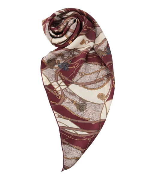 RESEXXY（リゼクシー）の「チェーンパターンスカーフ（バンダナ/スカーフ・レディース・レッド/ブラック・FREE）」の12枚目の写真