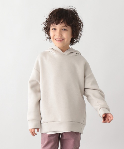 GLOBAL WORK(グローバルワーク)の「【キッズ】イージーDRY/プルオーバーパーカー/237244(パーカー・キッズ・サックスブルー/ベージュ系その他3/ライトピンク/オフホワイト・120cm/140cm/130cm/100cm/160cm/110cm/150cm)」の2枚目の写真