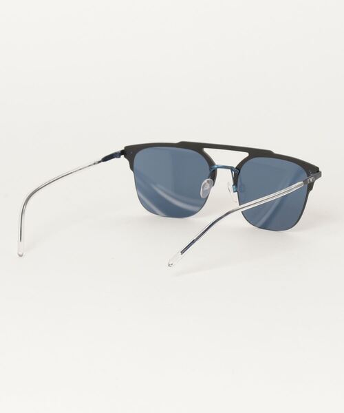 EMPORIO ARMANI（エンポリオアルマーニ）の「【エンポリオ アルマーニ】EMPORIO ARMANI ハーフリム クリアテンプルサングラス（サングラス・メンズ・その他・FREE）」の5枚目の写真