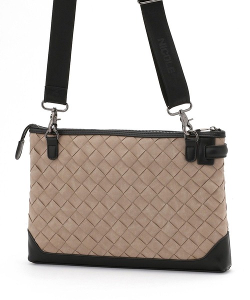 NICOLE CLUB FOR MEN（ニコルクラブフォーメン）の「２ＷＡＹメッシュクラッチＢＡＧ（クラッチバッグ・メンズ・ブラック系その他/グレー系その他/ネイビー系・FREE）」の9枚目の写真