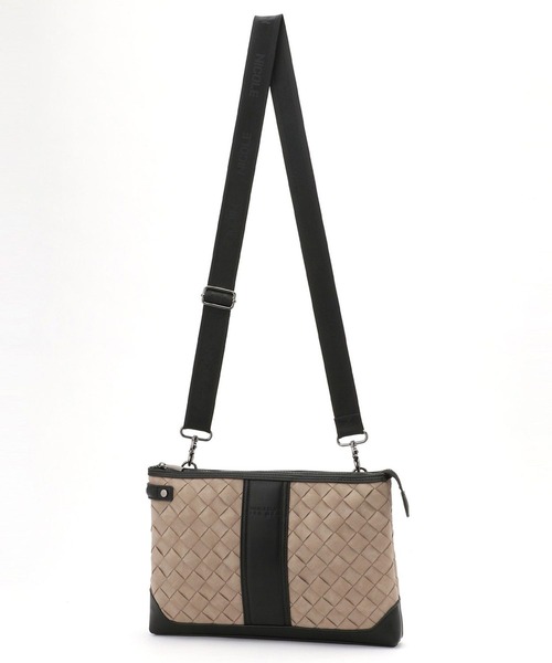 NICOLE CLUB FOR MEN（ニコルクラブフォーメン）の「２ＷＡＹメッシュクラッチＢＡＧ（クラッチバッグ・メンズ・ブラック系その他/グレー系その他/ネイビー系・FREE）」の4枚目の写真