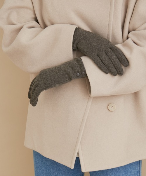 Sergio De Rosa（セルジオデローザ）の「【SERGIO DE ROSA】GLOVE2（手袋・レディース・ブラック/グレー/キナリ・FREE）」の3枚目の写真