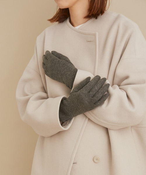 Sergio De Rosa（セルジオデローザ）の「【SERGIO DE ROSA】GLOVE2（手袋・レディース・ブラック/グレー/キナリ・FREE）」の7枚目の写真