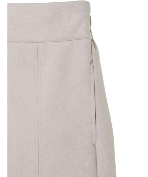 ELENCARE DUE（エレンカーレデュエ）の「・ELENCARE DUE スエードポンチナロースカート＊（スカート・レディース・チャコールグレー/アイボリー/モカ・FREE）」の21枚目の写真