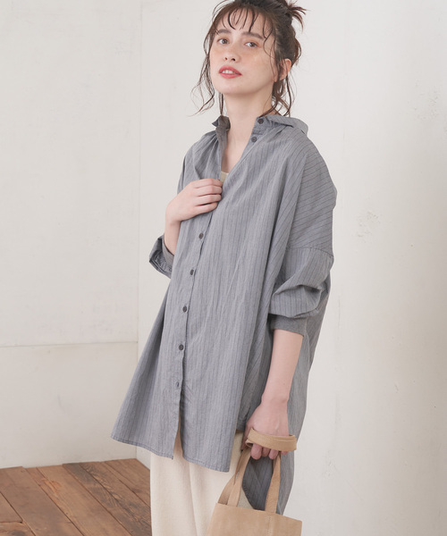 PUAL CE CIN（ピュアルセシン）の「長袖シャツ（シャツ/ブラウス