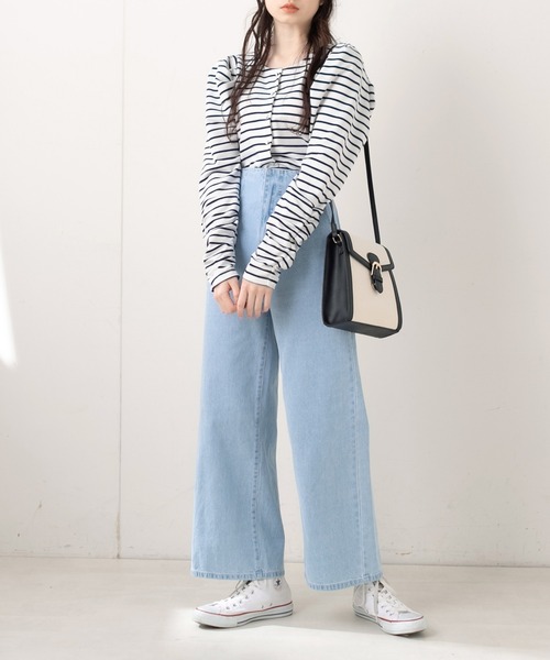 OLIVE des OLIVE（オリーブデオリーブ）の「2wayパワショルプルオーバー（カーディガン/ボレロ・レディース・ブラック/グレー/グリーン/ピンク/ライトグレー/ネイビー/オフホワイト・FREE）」の17枚目の写真