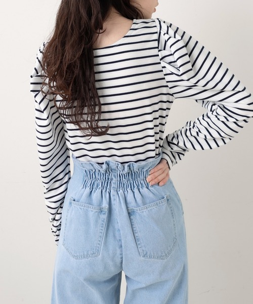 OLIVE des OLIVE（オリーブデオリーブ）の「2wayパワショルプルオーバー（カーディガン/ボレロ・レディース・ブラック/グレー/グリーン/ピンク/ライトグレー/ネイビー/オフホワイト・FREE）」の21枚目の写真