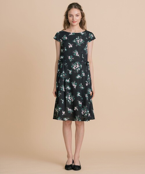 TOCCA（トッカ）の「【WEB限定】【洗える！】CHEERFUL JOY BOUQUET DRESS ドレス（ワンピース・レディース・ブラック系7/ライラック系7・2/0/4/6）」の10枚目の写真