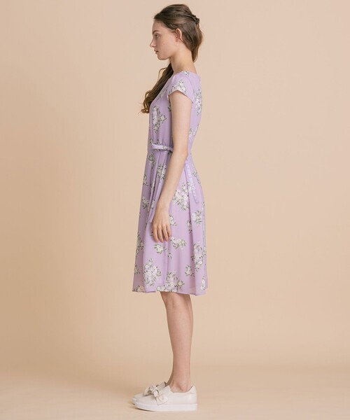 TOCCA（トッカ）の「【WEB限定】【洗える！】CHEERFUL JOY BOUQUET DRESS ドレス（ワンピース・レディース・ブラック系7/ライラック系7・2/0/4/6）」の14枚目の写真