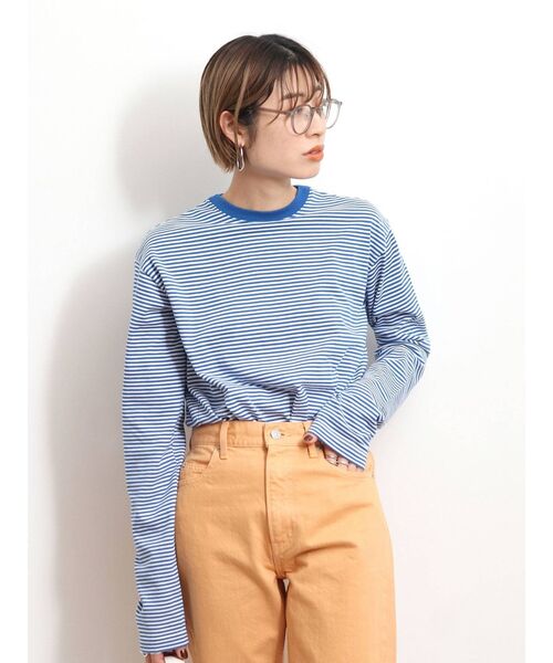【WEB限定】ボーダーロングスリーブTee