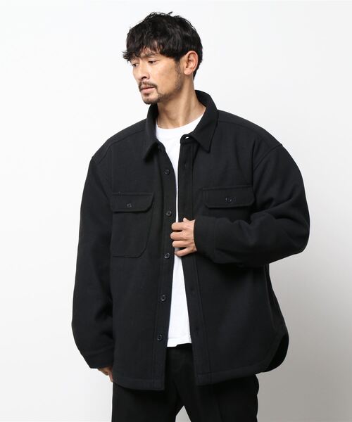 RODEO CROWNS WIDE BOWL(ロデオクラウンズワイドボウル)の「キルティングCPO(ミリタリージャケット・メンズ・カーキ/ブラック/ライトグレー・MEDIUM/LARGE)」の9枚目の写真