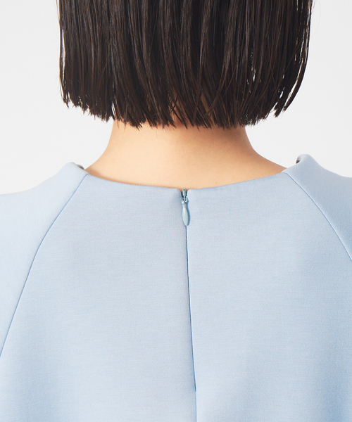 qualite（カリテ）の「《新色追加》フォルムエアリーカットソー（Tシャツ/カットソー・レディース・クリーム/ブルー/グレー/ピンクベージュ・フリー）」の21枚目の写真